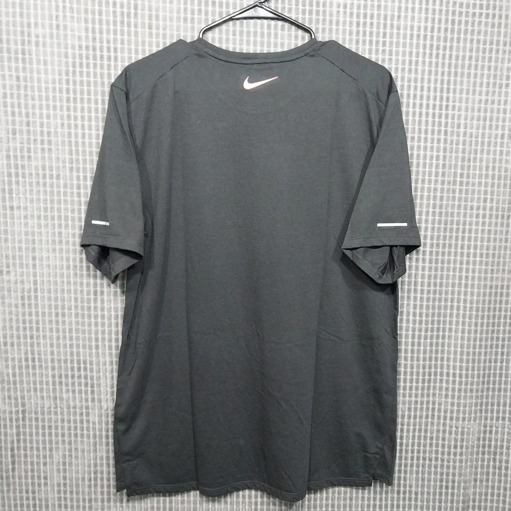 Nike Mens Running Dri-FIT Graphic T-Shirt Just Do It M Black